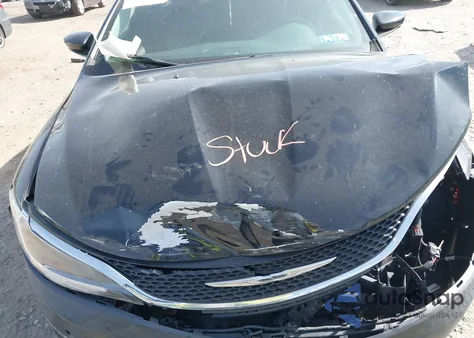 2015 Chrysler 200 C from USA, damaged, VIN 1C3CCCEG4FN512646